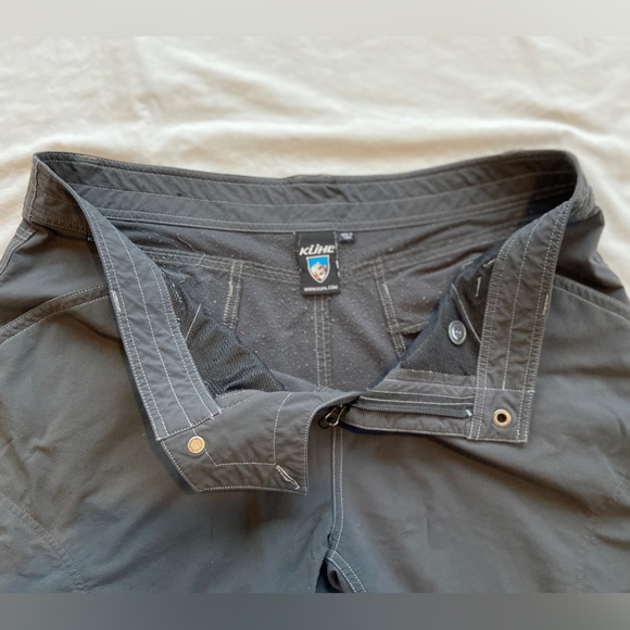 Kuhl Renegade Nylon Cargo Shorts Gray Mens Size 38 Performance Hiking - Picture 4 of 12